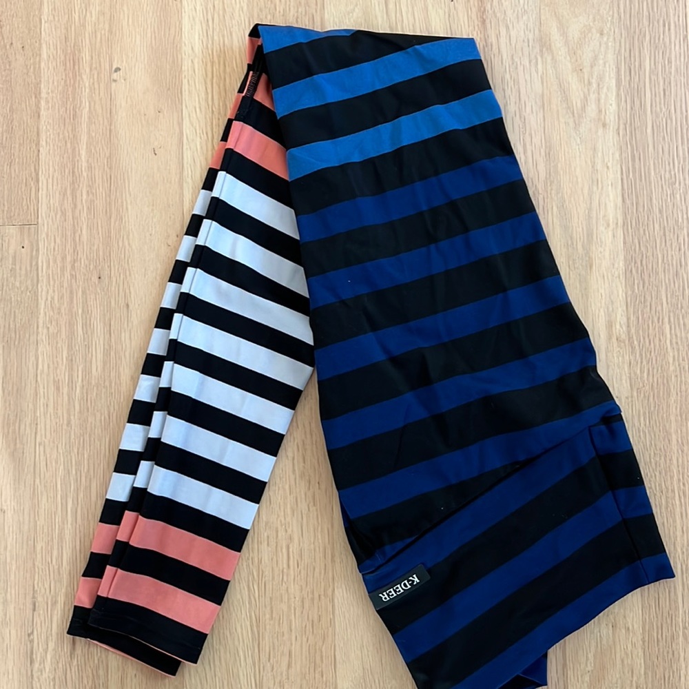 K-Deer signature stripe leggings